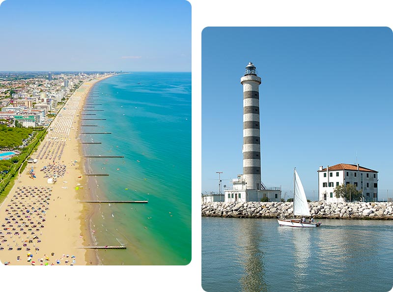 Case vacanze e appartamenti in affitto a Jesolo - Leotours Immobiliare