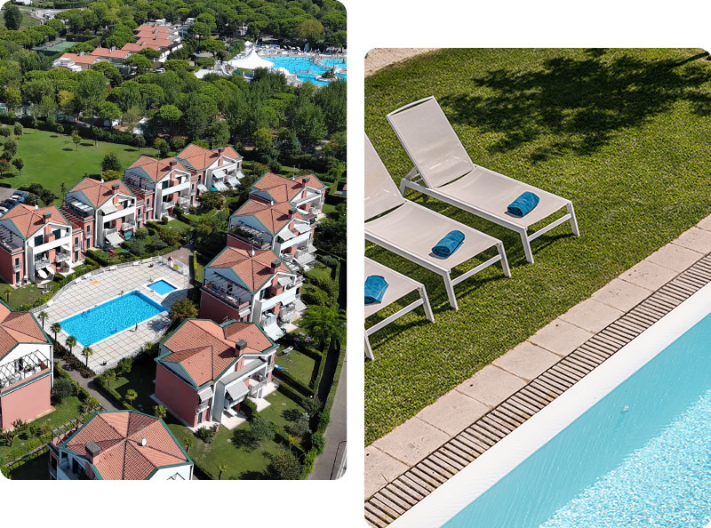 Appartamenti in Residence con piscina Cavallino Treporti - Agenzia Immobiliare Leotours